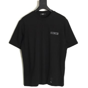 Fendi leather label LOGO short sleeves TSK1