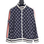 GUCCIGucci Gucci classic all-over jacquard logo suit jacket