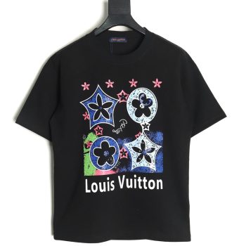 Louis Vuitton four-flower short-sleeved T-shirt TSK1