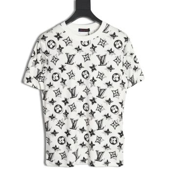 Louis Vuitton all over print shadow short sleeve