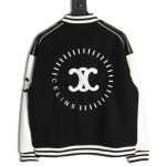 Celine patchwork embroidered baseball jacket