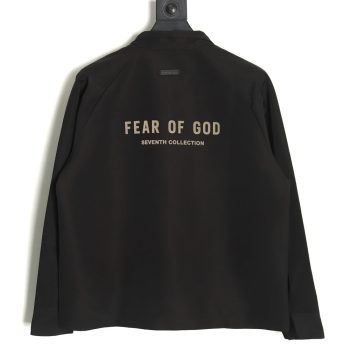 Fear of God Flocked Jacket Coach Jacket
