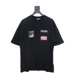 Off-White eye letter logo short-sleeved T-shirt