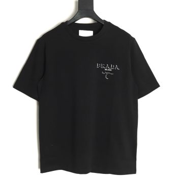 Prada Logo Laminated Short Sleeve TSK1
