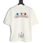 Chrome Hearts Skull Cartoon Short Sleeve T-Shirt
