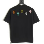 Chrome Hearts small logo embroidered short sleeve T-shirt
