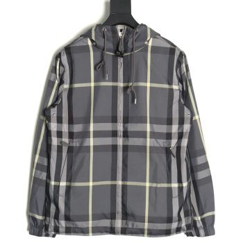 Burberry Check Reversible Hooded Jacket TSK1
