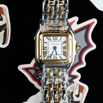 Cartier - Panthere Secrete De Ladies YG/SS Wht GSF Swiss Qtz