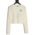 Prada classic logo print long sleeve T-shirt TSK1