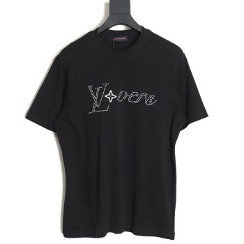 Louis Vuitton Fei Dong employee letter embroidered short-sleeved T-shirt TSK2