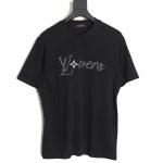 Louis Vuitton Fei Dong employee letter embroidered short-sleeved T-shirt TSK2