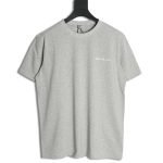 Dior cursive embroidered letters short-sleeved T-shirt TSK2