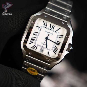 Cartier - Santos De Cartier 35mm Mens SS/SS White 3KF MY9015