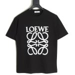 Loewe Four-leaf clover print short-sleeved T-shirt