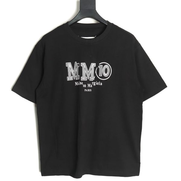 Maison Margiela MM10 printed crew neck short-sleeved T-shirt TSK1