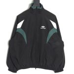 Balenciaga patchwork sports jacket
