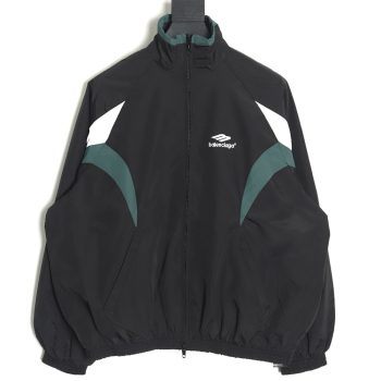 Balenciaga patchwork sports jacket