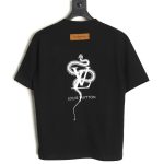 Louis Vuitton Dragon Year Limited Edition Letter Short Sleeve T-shirt TSK1