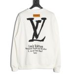 Louis vuitton limited edition slogan V letter sweatshirt