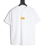 Maison Margiela square logo digital print short-sleeved T-shirt