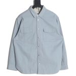 Dior blue check reversible jacket