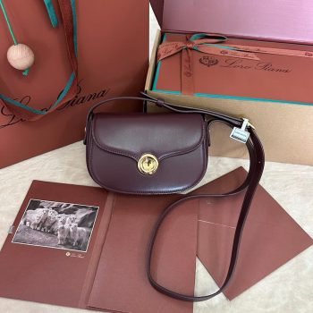 Loro Piana Small Ghiera bags B4AX 18*13*7cm