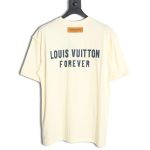 Louis Vuitton fake pocket letter printed short sleeves