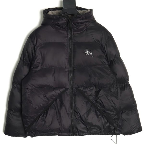 Stussy chest letter print bread cotton jacket TSK2