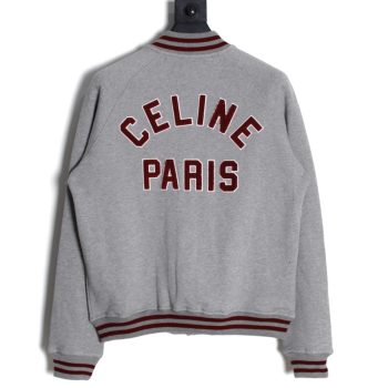 Celine lettering baseball jersey