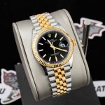 Rolex - Datejust 126233 36MM Jub 904L Black/Stk YG/SS Wrapped GMF A2836