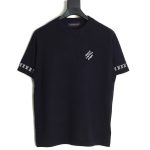 Louis Vuitton jacquard lettering logo short sleeves tsk2